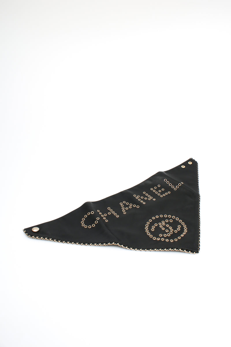 Chanel Leather Neck Scarf