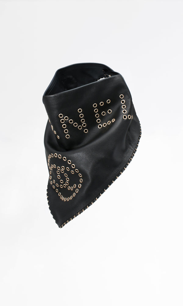 Chanel Leather Neck Scarf