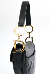 Dior Ostrich Saddle Bag