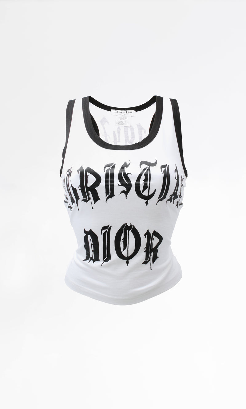 Dior Gothic Tank Top