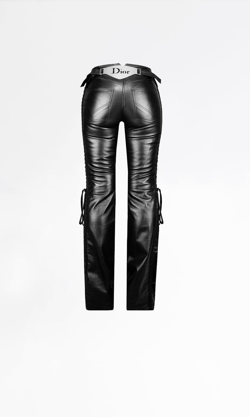 Dior Leather Trousers