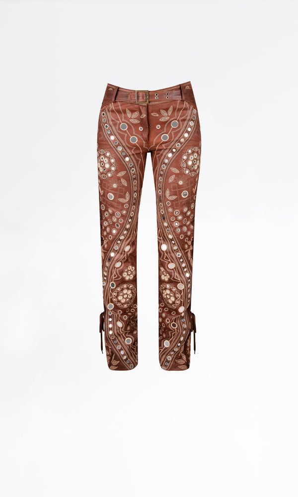 Dior Leather Trousers