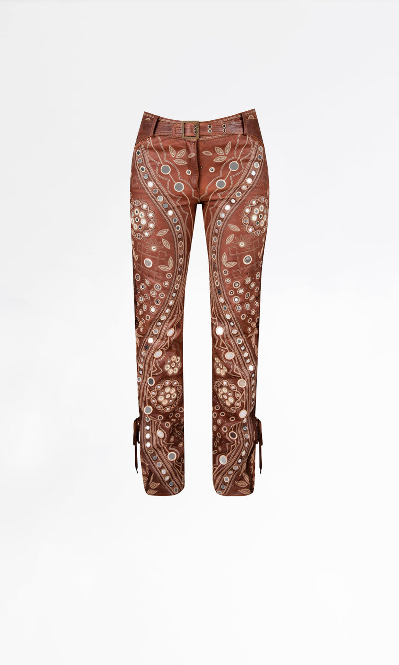 Dior Leather Trousers