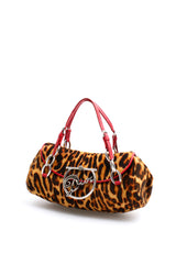 Dior Leopard Diva Bag