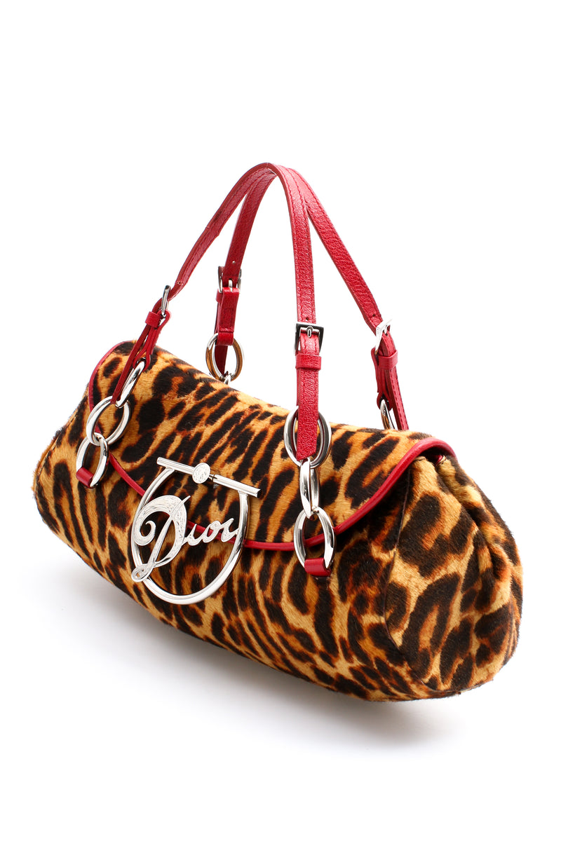 Dior Leopard Diva Bag