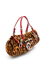 Dior Leopard Diva Bag