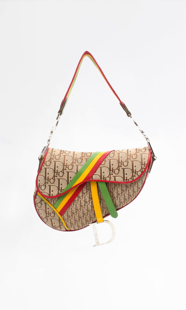 Dior Rasta Saddle Bag