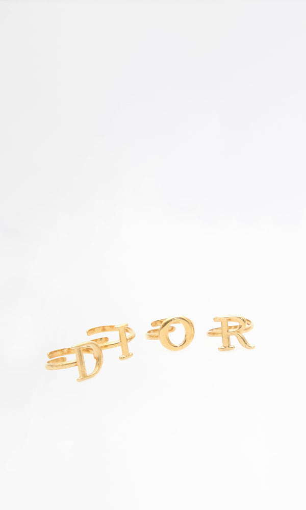 Dior Spellout Rings