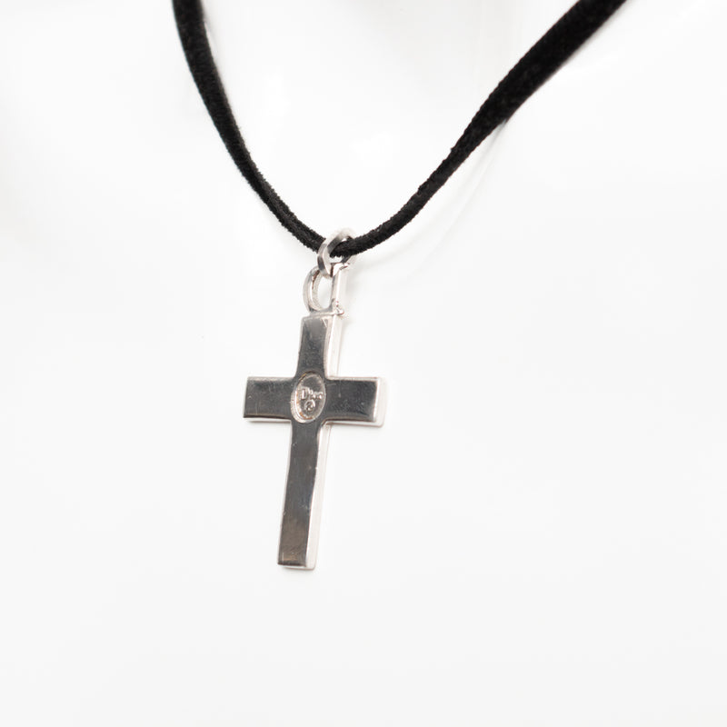 Dior Cross Choker Necklace