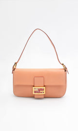 Fendi Leather Baguette