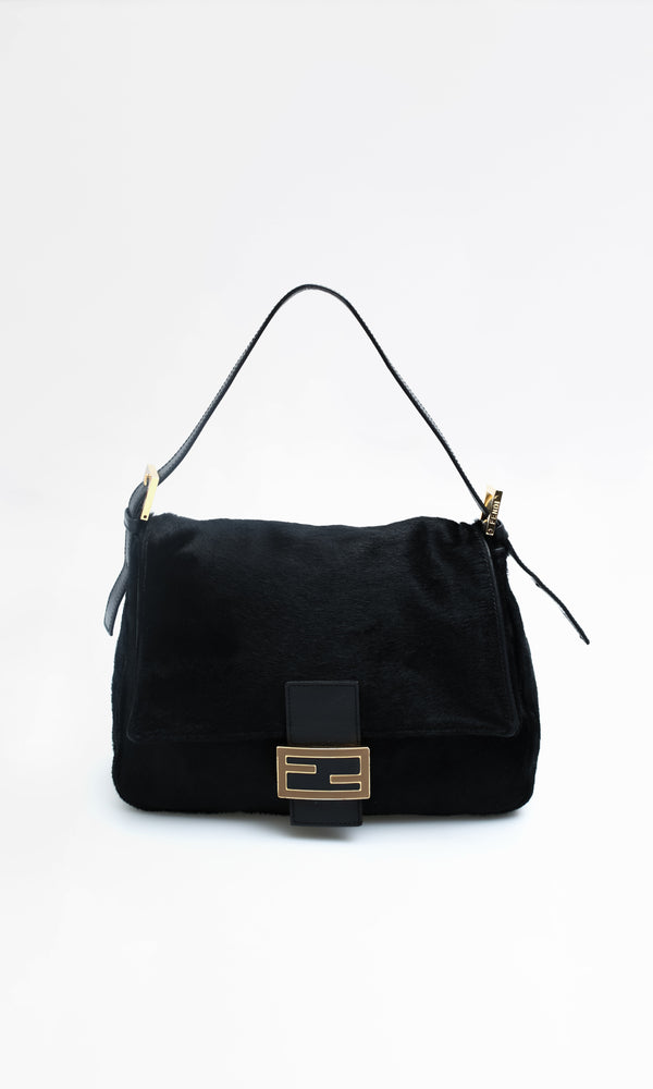 Fendi Calf Hair Mamma Baguette