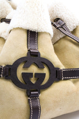 Gucci Shearling Shoulder Bag