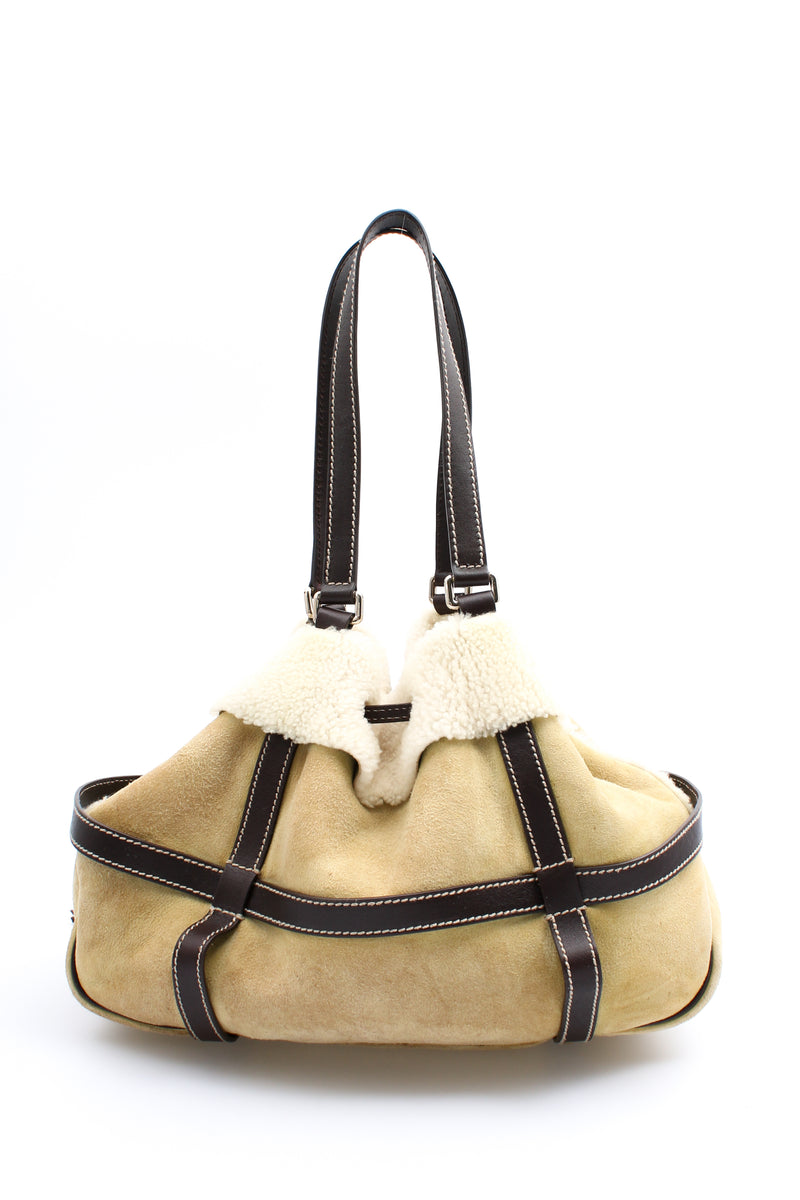 Gucci Shearling Shoulder Bag