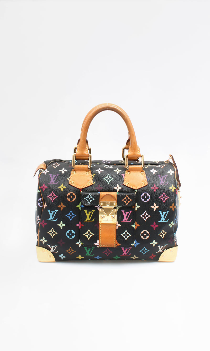 Louis Vuitton Multicolor Speedy 30