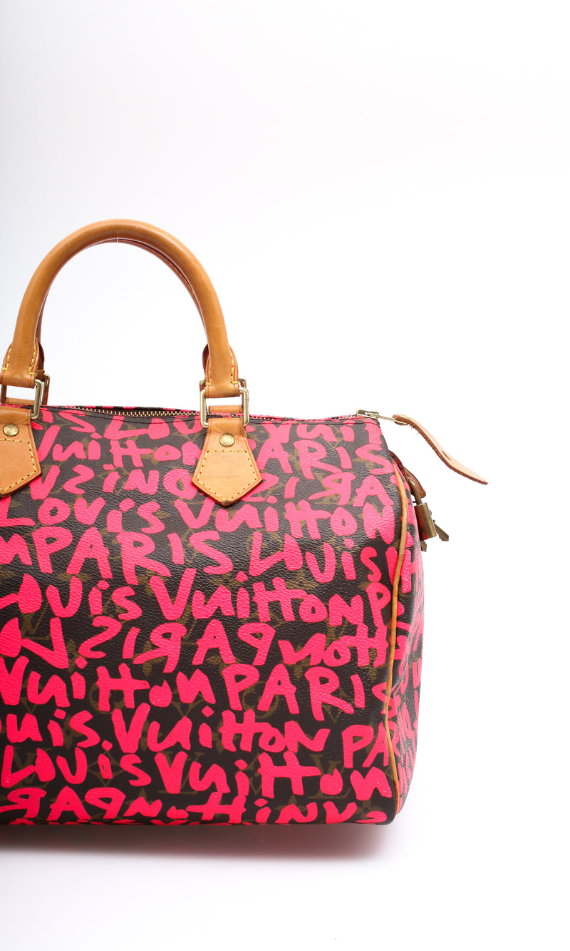 Louis Vuitton Graffiti Speedy 30