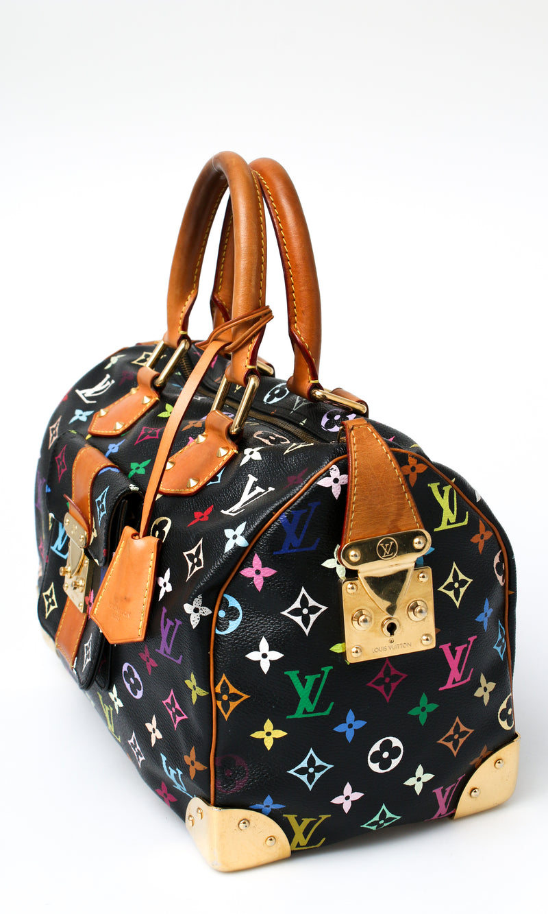 Louis Vuitton X Takashi Murakami Monogram Speedy 30