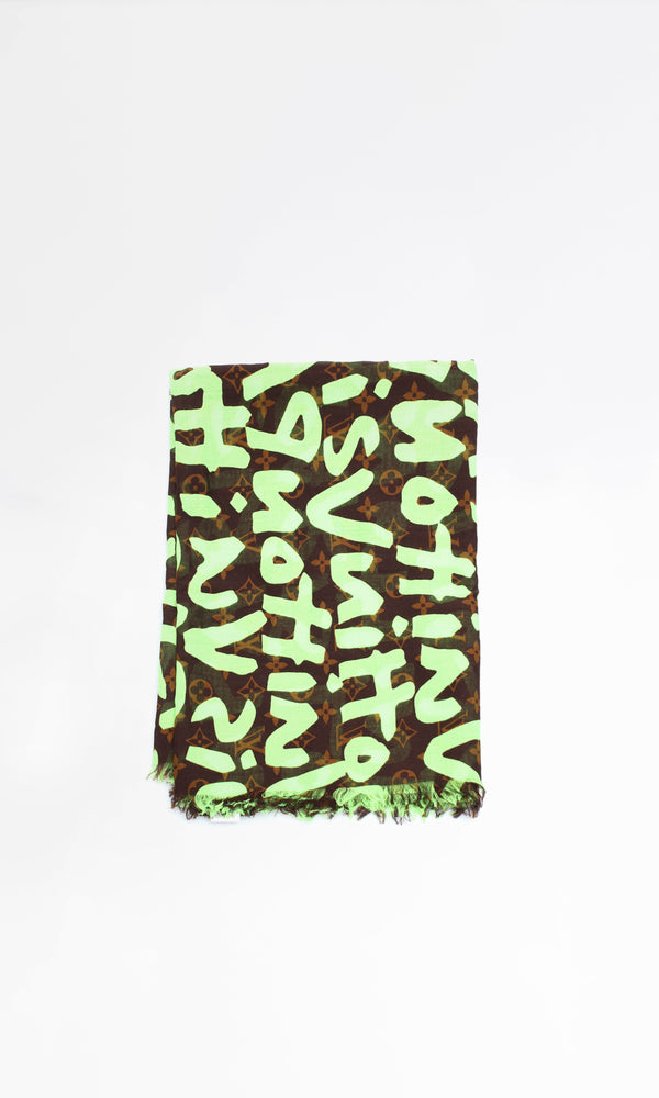 Louis Vuitton Graffiti Scarf