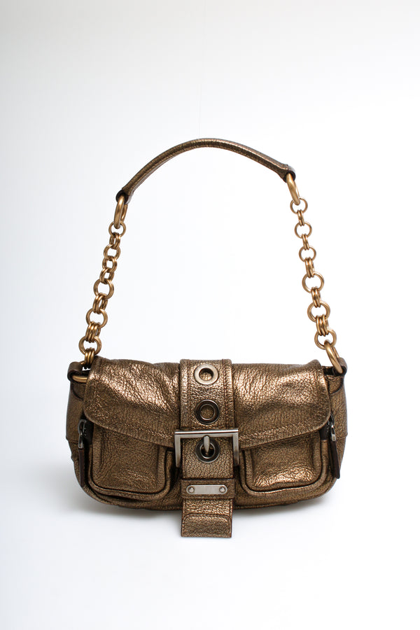 Prada Leather Chain Bag