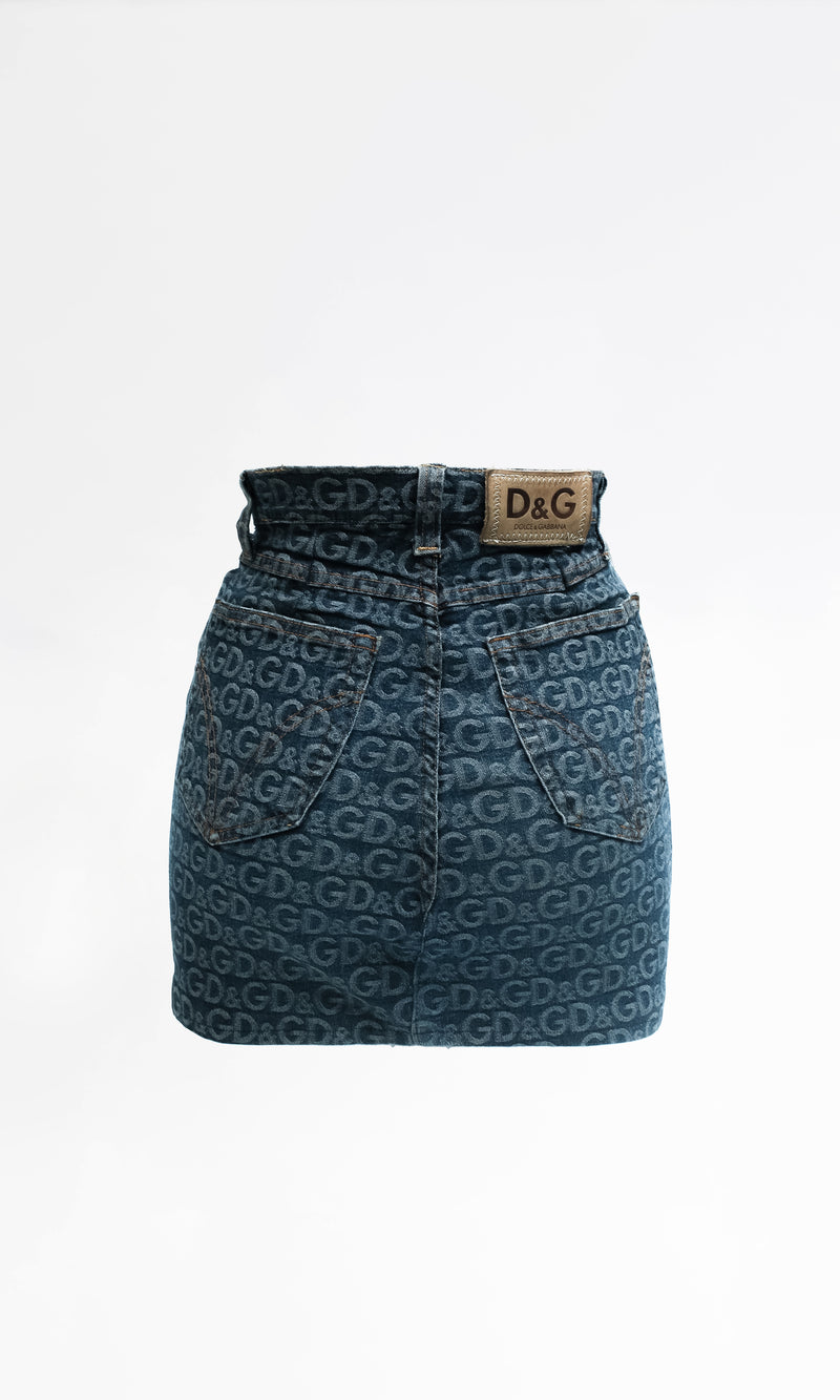 Dolce & Gabbana Denim Skirt