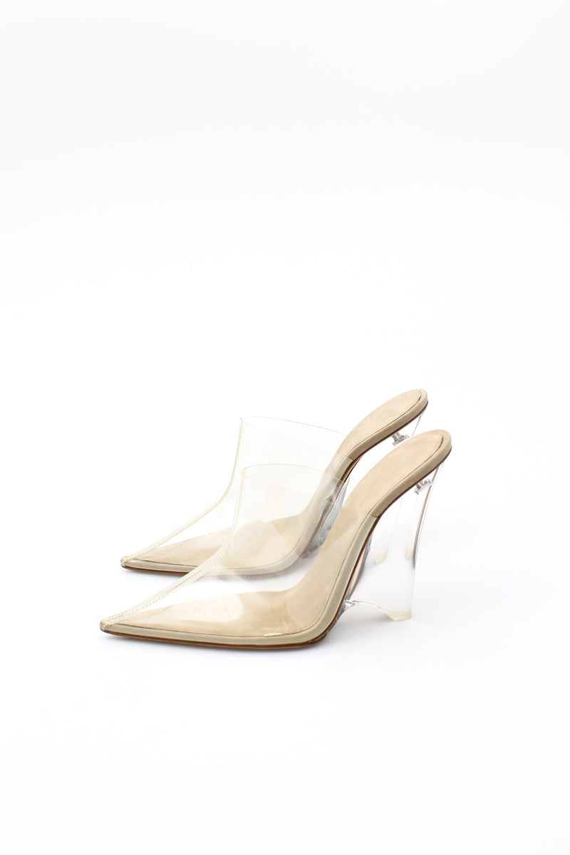 Yeezy Season 8 Clear Heels